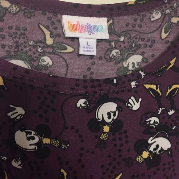 LuLaRoe Dresses & Skirts - LuLaRoe Minnie Mouse Disney Carly